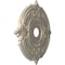 Ekena Millwork Attica PVC Medallion (Canopies up to 7 3/4"), 22"OD x 3 1/2"ID x 1"P, Metallic Silver Metallic CMP22ATCSV - alternate 2